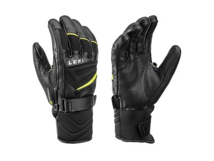 Leki Griffin S 19/20 - Black-yellow (Velikost 11)
