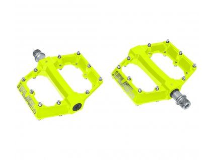 360026 pedaly mtb platforma kls flat 50 bb lime