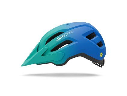 GIRO Fixture II MIPS Youth Mat Aqua Green/Blue Jewel Fade