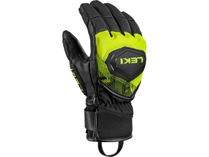 Leki WCR Pro Zero Junior , black-neonyellow (Velikost 8)