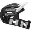BELL Super Air R 2021 - Spherical Mat Black/White Fasthouse (Velikost L)