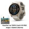 Garmin Fenix 8 43mm AMOLED, Sapphire Soft Gold  + CZ distribuce a TOPO Czech mapy ZDARMA!