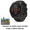 Garmin Fenix 8 47mm AMOLED, Titan Sapphire Carbon Gray  + CZ distribuce a TOPO Czech mapy ZDARMA!