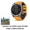 Garmin Fenix 8 51mm AMOLED, Titan Sapphire Graphite Orange  + CZ distribuce a TOPO Czech mapy ZDARMA!