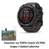 Garmin Fenix 8 51mm AMOLED, Titan Sapphire Carbon Gray  + CZ distribuce a TOPO Czech mapy ZDARMA!