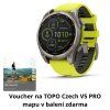 Garmin Fenix 8 47mm Solar, Titan Sapphire Graphite Amp Yellow  + CZ distribuce a TOPO Czech mapy ZDARMA!