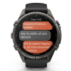 Garmin fenix 9 43 mm AMOLED inReach Carbon Gray DLC Black/Pebble